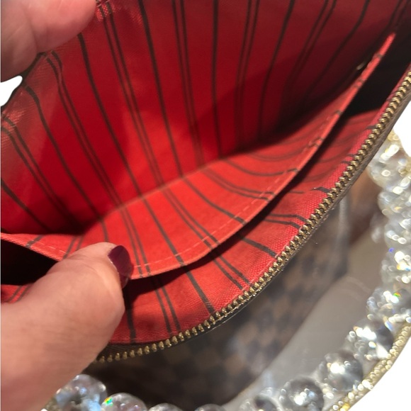 Louis Vuitton Damier Ebene Wristlet - Picture 7 of 8